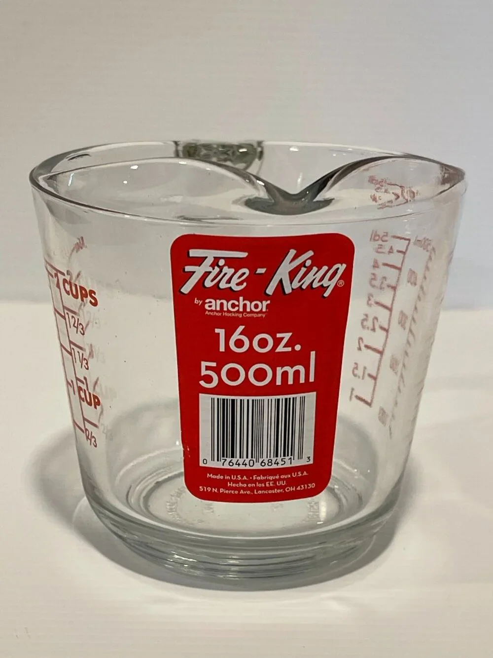 Fire-King Anchor Hocking Measuring Cup
